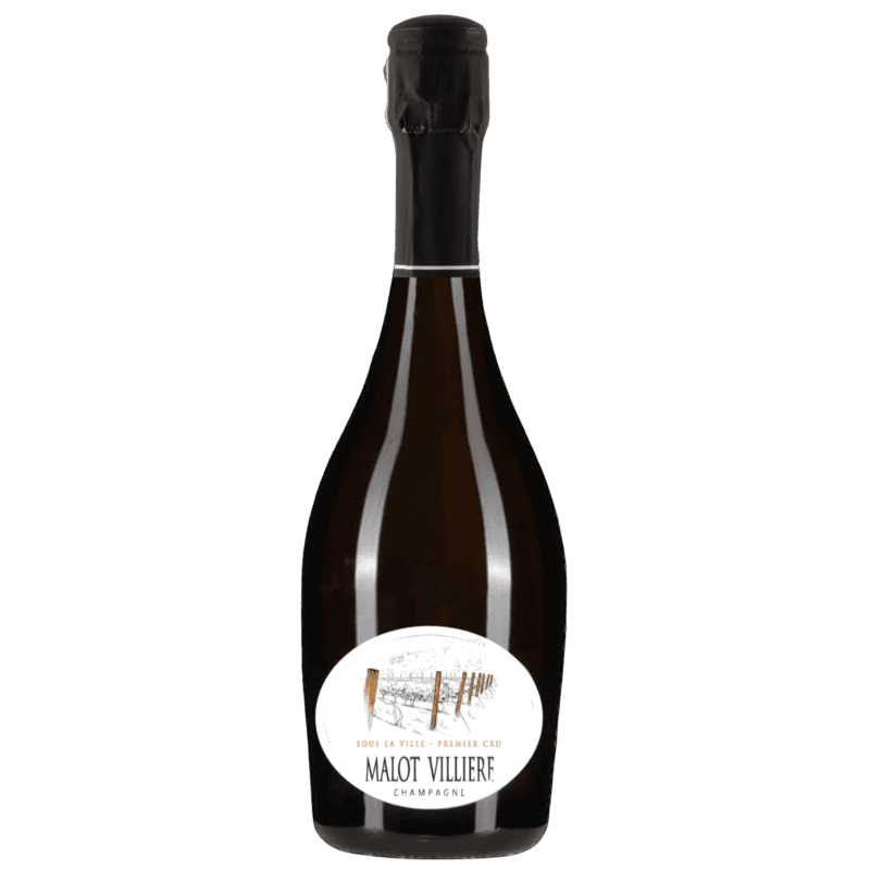Champagne Sadi Malot - Les Sous La Ville 1er Cru Blanc de blancs Jaargang 2020