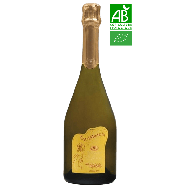 Champagne Christophe Lefèvre - Cuvée Alexandrine Jaargang 2014 Blanc de blancs