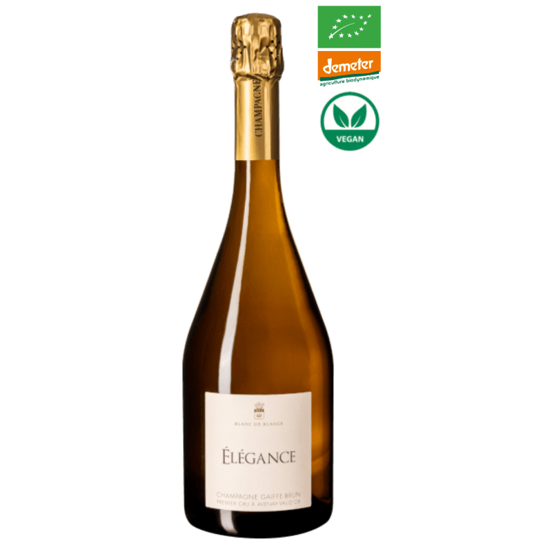 Champagne Gaiffe Brun - Élégance Blanc de blancs 1er Cru Oogst 2021