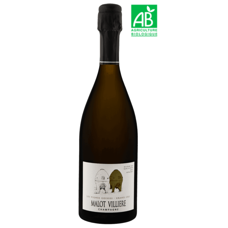 Champagne Sadi Malot - Vignes Les Goisses Grand Cru Blanc de noirs Jaargang 2022