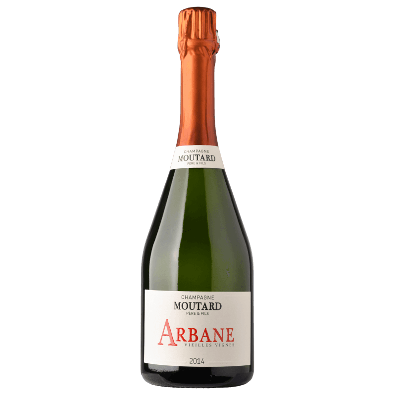 Champagne Moutard - Oude wijnstokken Arbane blanc de blancs Jaargang 2015
