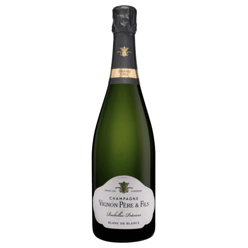 Champagne Vignon - Potences Rochelles Blanc de blancs Grand Cru Jaargang 2021