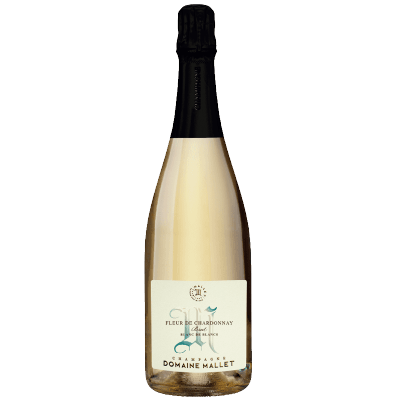 Champagne Domaine Mallet - Fleur de Chardonnay Blanc de Blancs Jaargang 2022