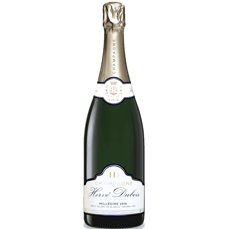 Champagne Hervé Dubois - Jaargang 2019 Grand Cru Blanc de blancs