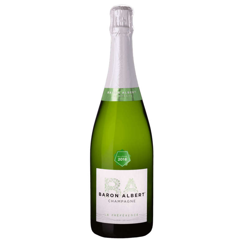 Champagne Baron Albert - La Préférence Jaargang 2018 Demi Sec